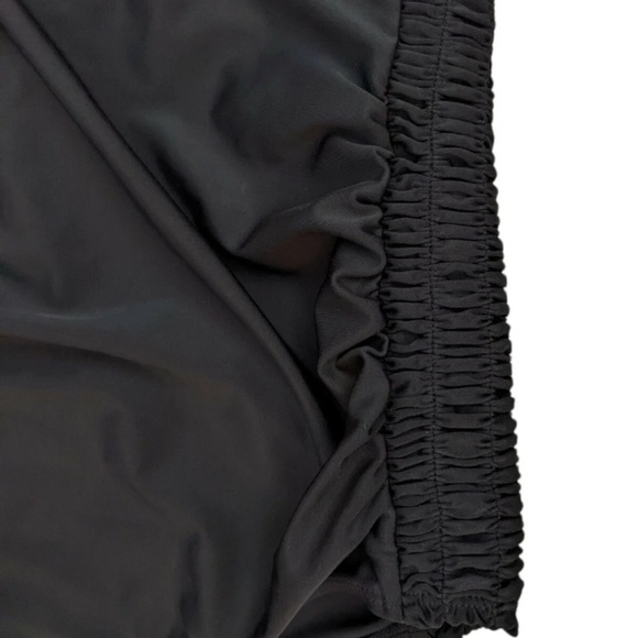 Motherhood Maternity One Piece Black Halter Ruched Swimsuit Medium - Picture 6 of 12